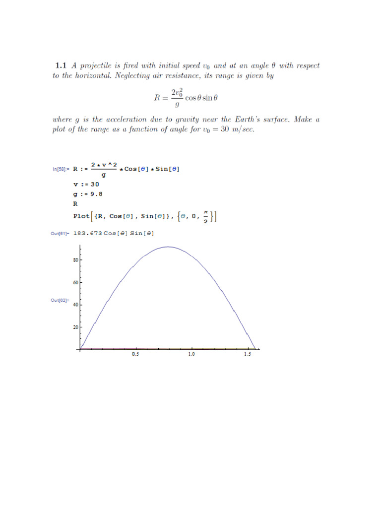 Mathematica Examples | PDF
