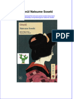 PDF of Gonul Natsume Soseki Full Chapter Ebook