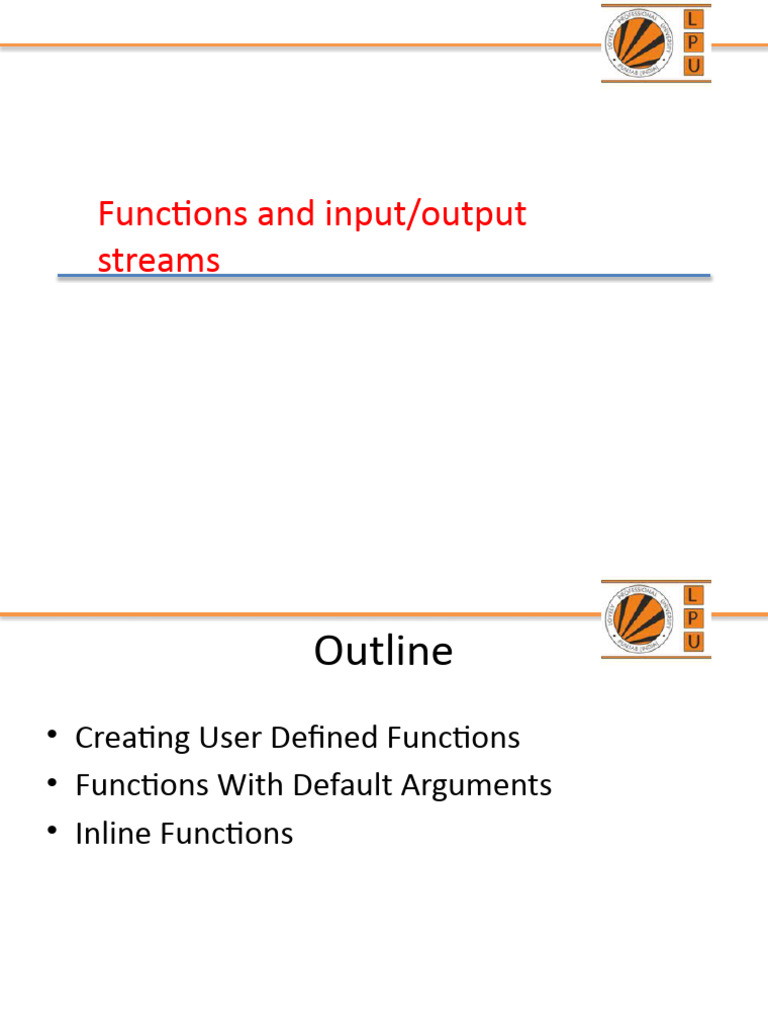 Lecture10 24august CAP202 | PDF | Parameter (Computer Programming) | C++