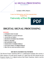 DIT 705- DSP - 3