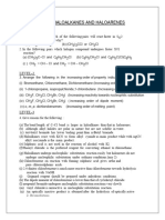 Haloalkanes and Haloarenes Worksheet