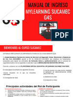 Manual para El Participante - BIENVENIDO A MYLEARNING SUCAMEC G4S PERÚ - 2023