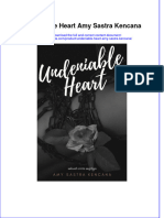 Full Ebook of Undeniable Heart Amy Sastra Kencana Online PDF All Chapter