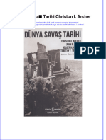 Full Download Dunya Savas Tarihi Christon I Archer Online Full Chapter PDF