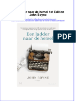 Full Download Een Ladder Naar de Hemel 1St Edition John Boyne Online Full Chapter PDF