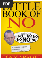 Download Tony Abbotts The Little Book of No  by AustralianLabor SN73619569 doc pdf