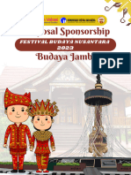 Proposal Sponsorship Festival Budaya 2023 (Jambi)