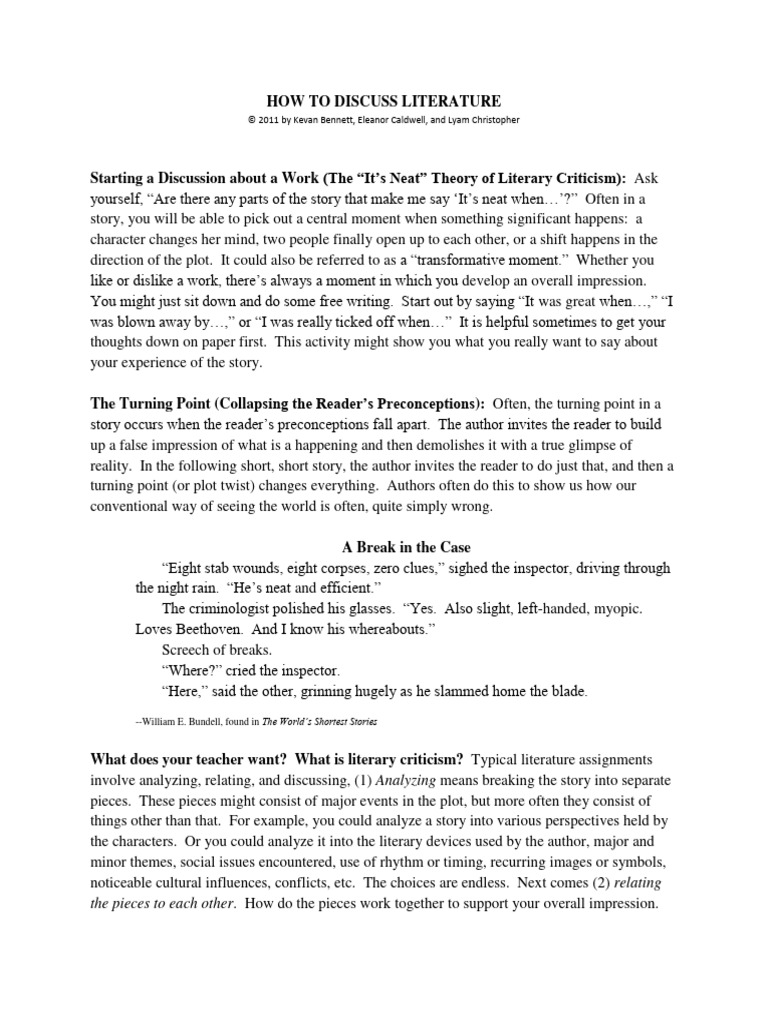 how-to-discuss-literature-pdf-narration-irony