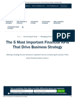 The 5 Most Important Financial KPIs That Drive Business Strategy - FreshBooks Blog