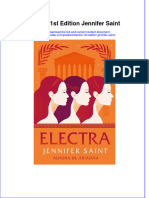 Full Download Electra 1St Edition Jennifer Saint Online Full Chapter PDF