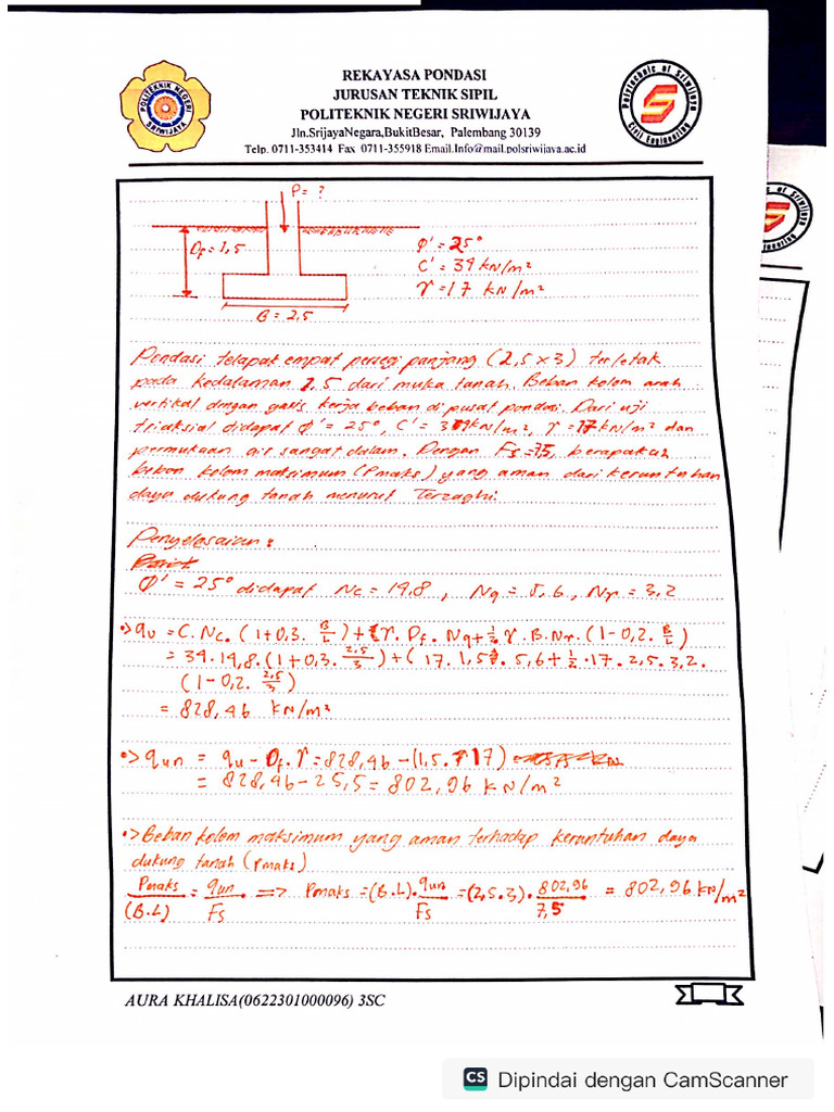 Rekayasa Pondasi Pdf