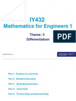 IY432 Week 3 Differentiation (Parts 1-5)