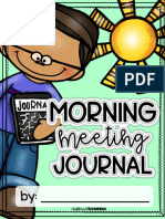 MorningMeetingJournalPagesforspecialeducation 1