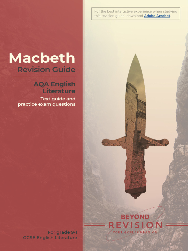 AQA Macbeth Revision Guide | PDF | Macbeth