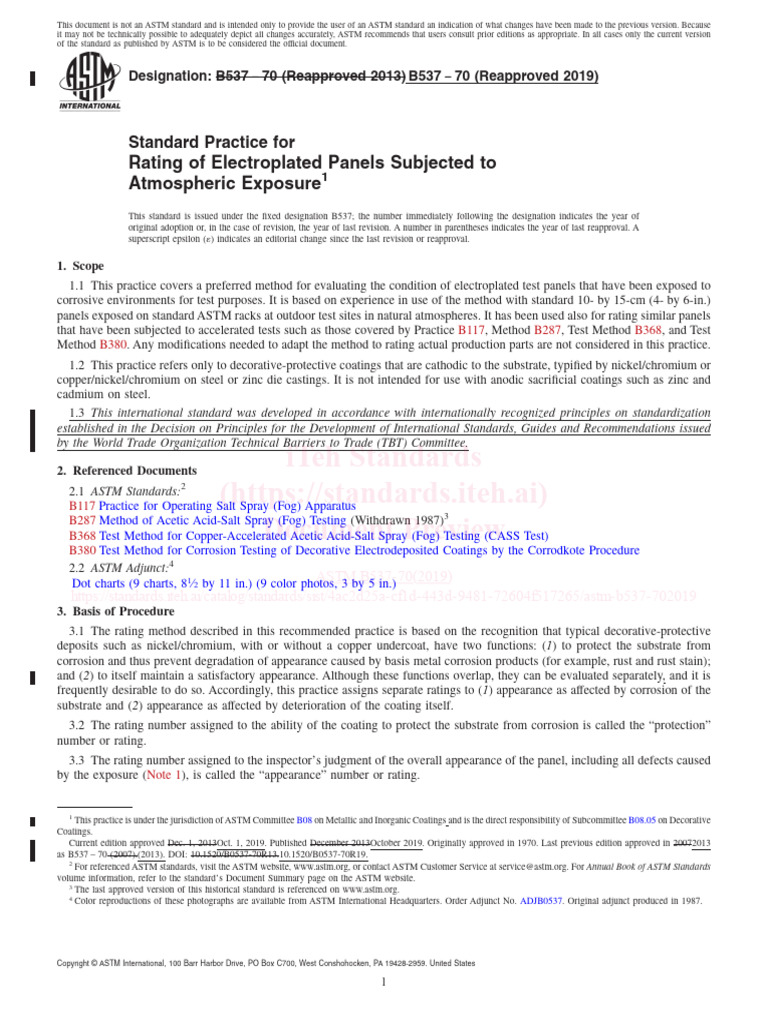 Astm B537 70 2019 | PDF | Corrosion | Materials