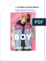 PDF of Sassy Boy 1St Edition Arianne Martin Full Chapter Ebook
