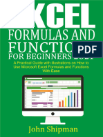 Excel Formulas and Functions for Beginners 2024