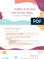 Geography Activities (Me On The Map) XL by Slidesgo