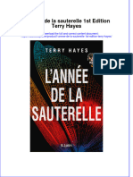 Full Download L Annee de La Sauterelle 1St Edition Terry Hayes Online Full Chapter PDF