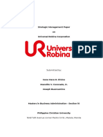 Strategic Management Paper URC Final