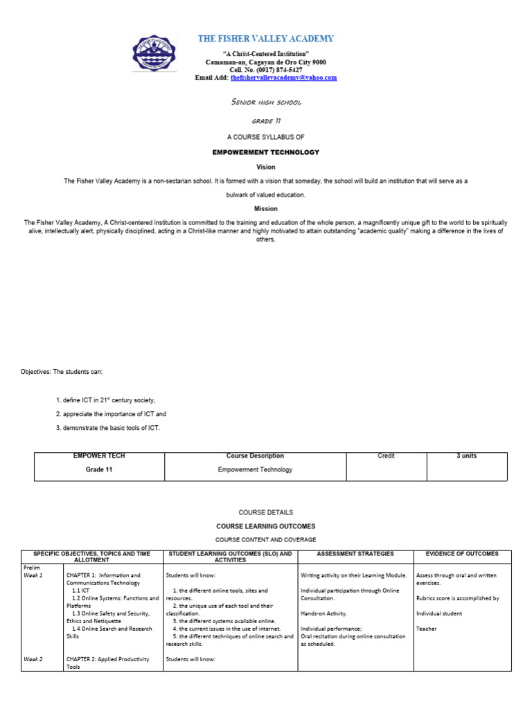 Empowerment Technology | PDF | Educational Technology | Multimedia