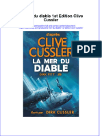 PDF of La Mer Du Diable 1St Edition Clive Cussler Full Chapter Ebook