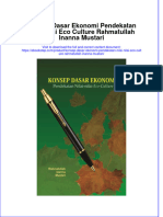 ebookstep_509Download pdf of Konsep Dasar Ekonomi Pendekatan Nilai Nilai Eco Culture Rahmatullah Inanna Mustari full chapter ebook 