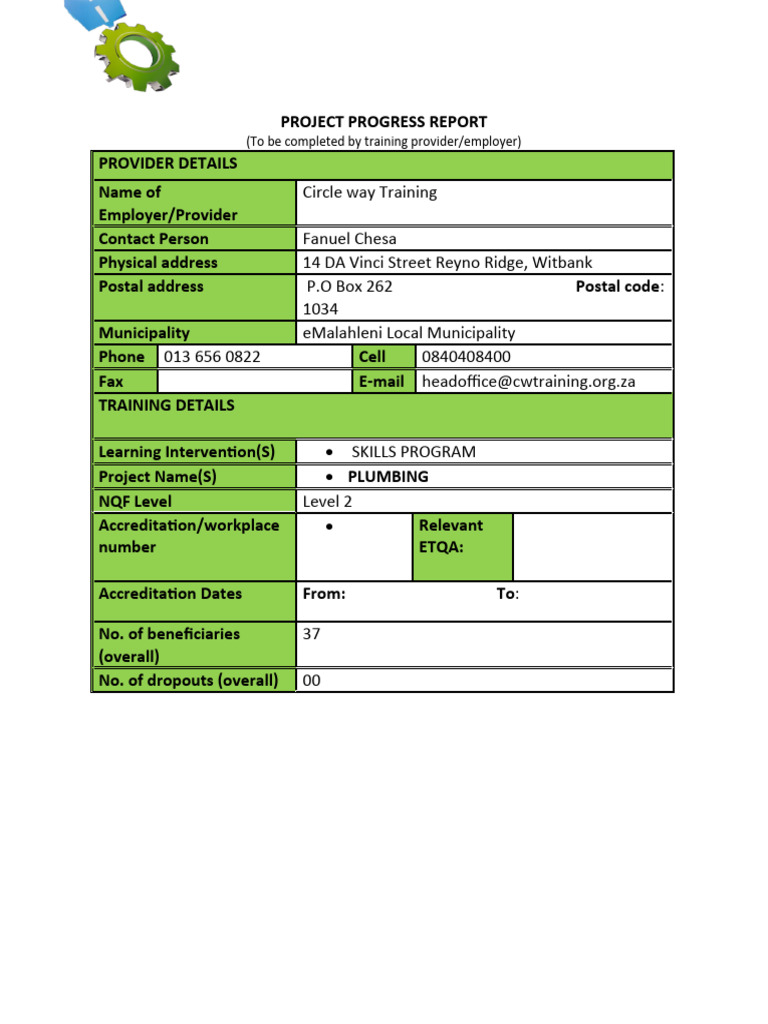 Progress report skills pdf learning behavior modification