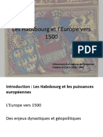 Documents CM Les Habsbourg Et Leurope Vers 1500