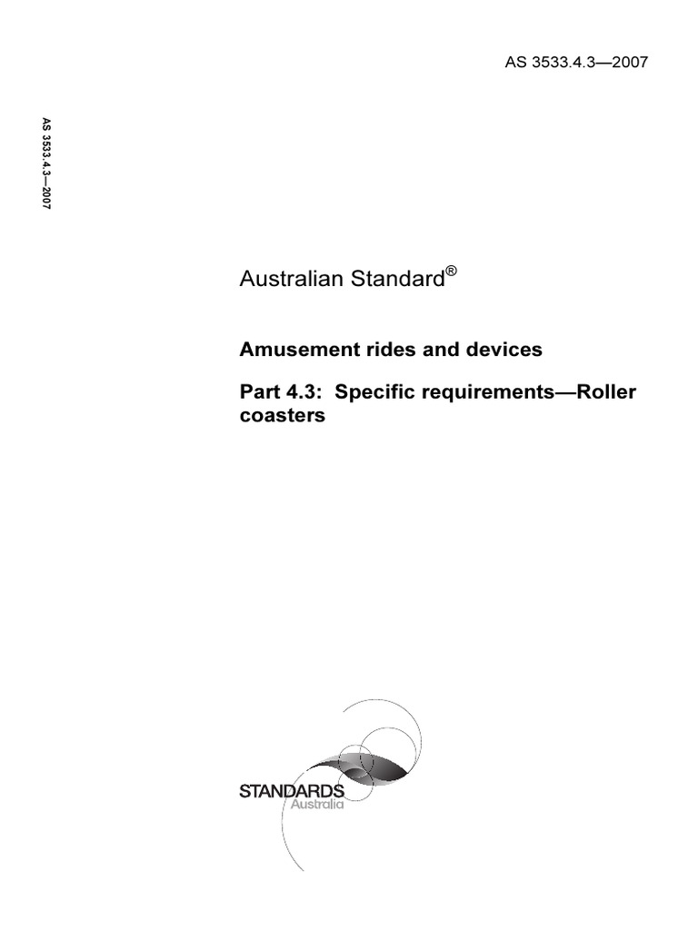 As3533 3 4-2007 | PDF | Brake | Risk
