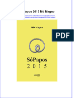 Download pdf of Sopapos 2015 Md Magno full chapter ebook 