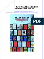 Full Download Erken Tu RK Tarihi Aras Tirmacisi Cilt 2 2Nd Edition Kazim Mirs An Online Full Chapter PDF