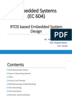 RTOS Based Embedded System Design