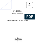 FILIPINO LAS ( 1st QUARTER )