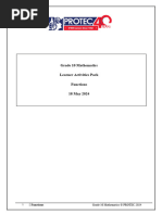 Grade 10 Functions and Graphs Guide | PDF | Function (Mathematics ...