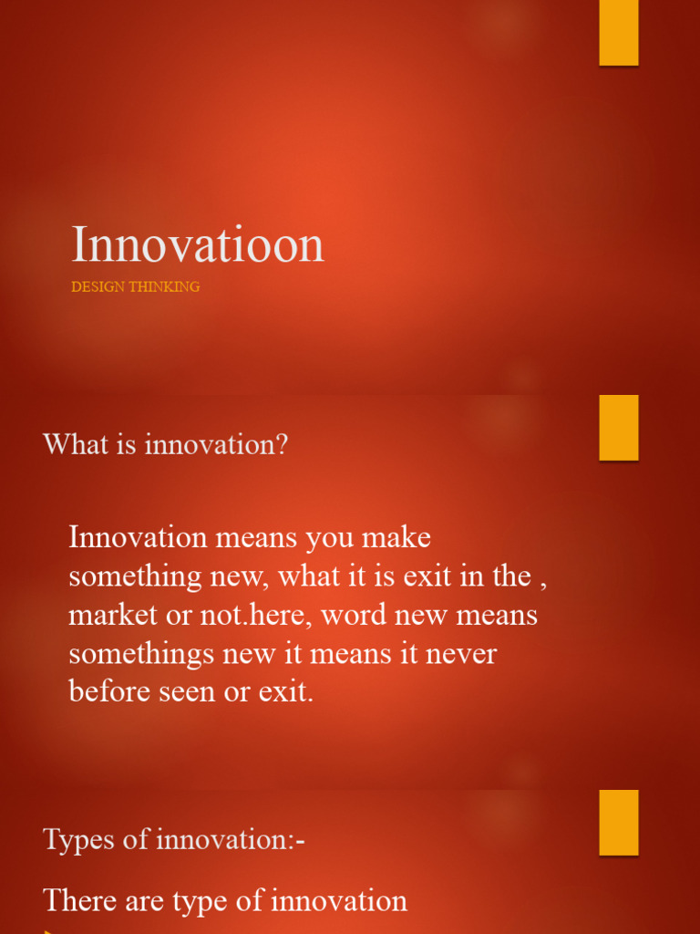 Innovation and Creativity Basics | PDF | Business | Art