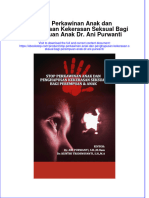 PDF of Stop Perkawinan Anak Dan Penghapusan Kekerasan Seksual Bagi Perempuan Anak DR Ani Purwanti Full Chapter Ebook