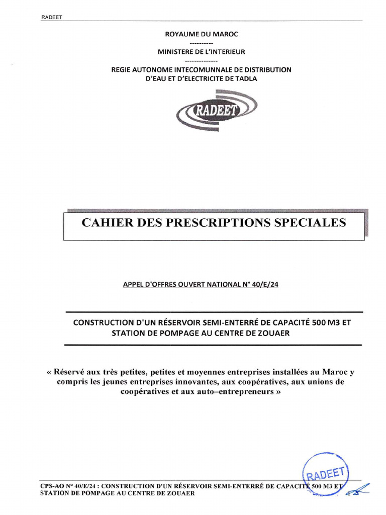 CPS Ao 40 Modifie 2 | PDF