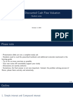 CF - Session 4 - Discounted Cash Flow Valuation - Student Notes