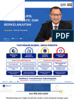Sambutan Rektor IPB 2023-2028