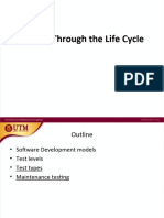 Topic 4 - Testing Through The Lifecyle - Part 2