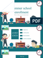 Summer School Enrollment: Here Is Where Your Presentation Begins
