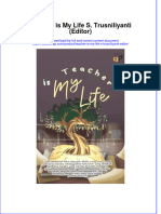PDF of Teacher Is My Life S Trusniliyanti Editor Full Chapter Ebook
