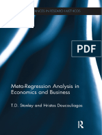 Stanley and Doucouliagos (2012) - Meta-Regression