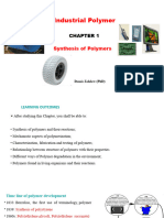 CHAPTER 1 and 2 Synthesis of Polymers - 2023