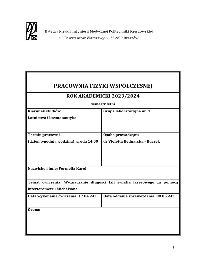 Interferometr Pdf