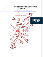 Ebookstep - 474download PDF of Le Temps Des Sorcieres 1St Edition Alix E Harrow Full Chapter Ebook