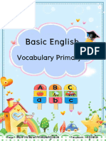 Basic English Vocabulary Primary 4