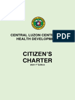 CENTRAL LUZON CHD 2024 1st Edition Citizens Charter