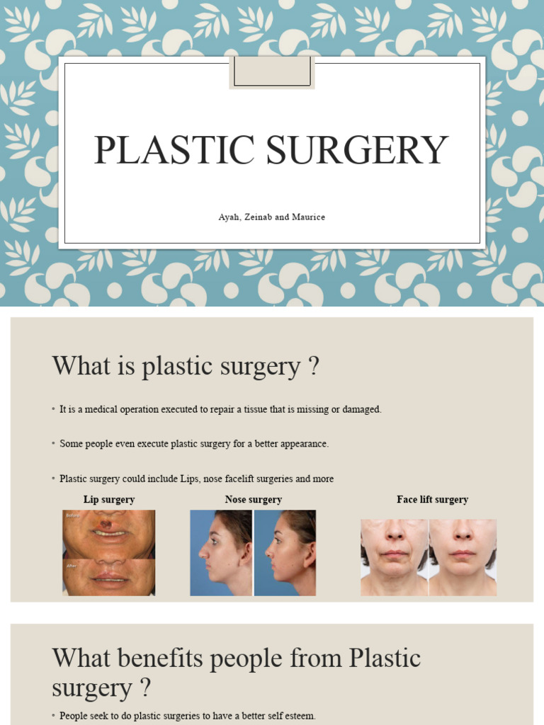 Plastic Surgery 2 | PDF | Plastic Surgery | Clinical Medicine